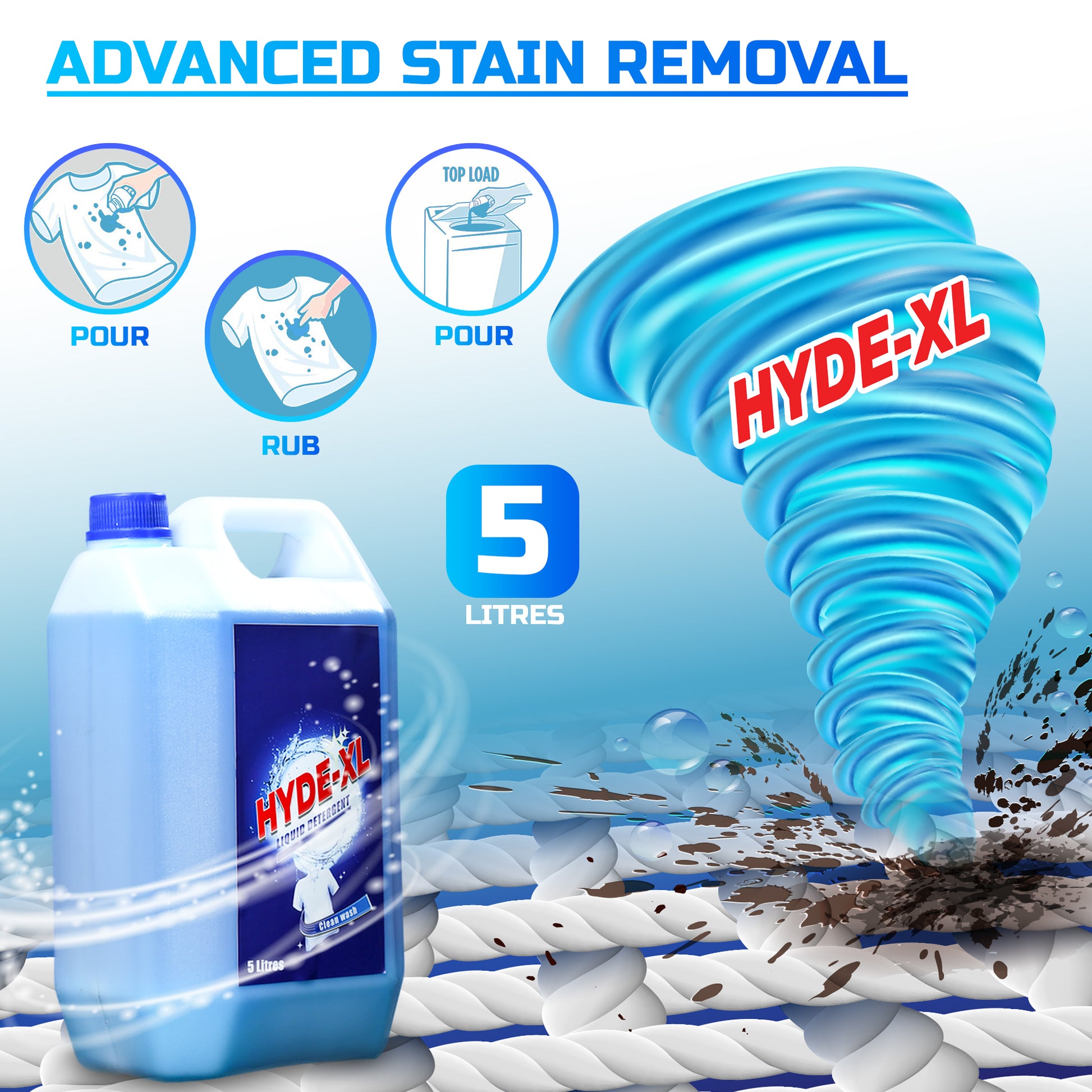 Hyde-XL Liquid detergent - HYDE-XL