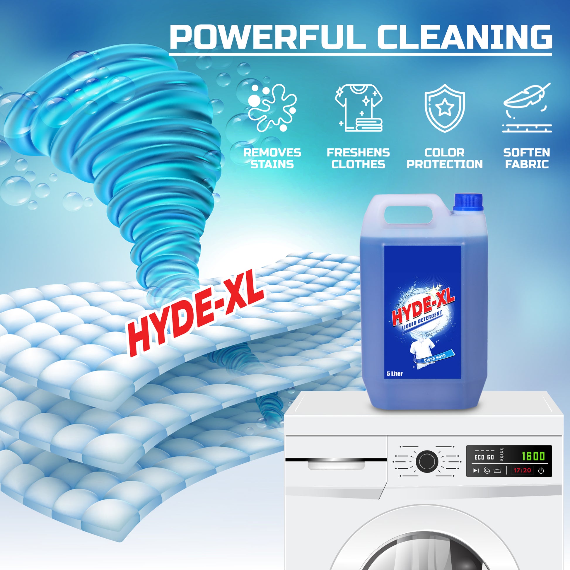 Hyde-XL Liquid detergent - HYDE-XL